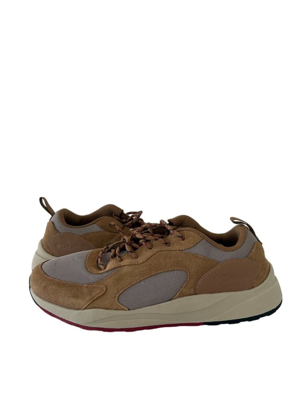 COLUMBIA Men’s Tan Casual Lace Up Sneakers Size 13